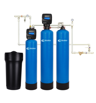 Комплексная система очистки воды WiseWater NK1500 Clack RIOD (1.5-2 куб\час)